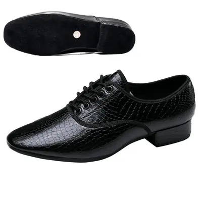 Image de Chaussures de Danse Homme - Cuir & Daim, Talon 2,5 cm
