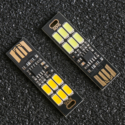 Afbeelding van Compacte Draagbare Mini LED Nachtlampje met USB Opladen, 5V Touch Sensor Dimbaar, Ideaal voor Boeken Lezen, Laptop en Power Bank