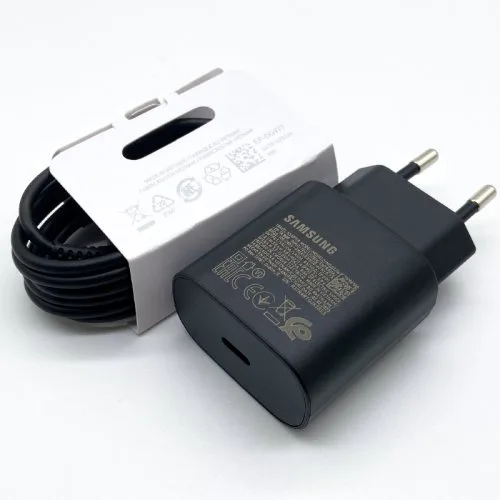 EU oplader en kabel