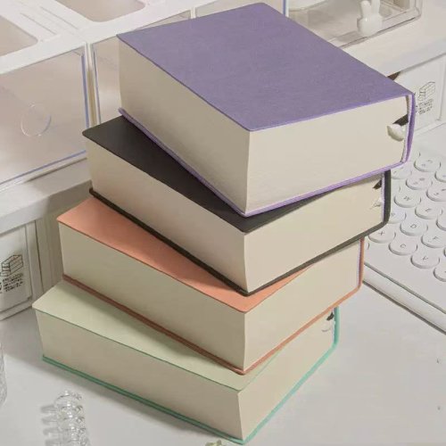 Immagine di Blocco Note Quadrato B6 da 720 Pagine – Materiale Scolastico Giapponese per Appunti, Disegni e Diario Personale