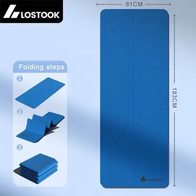 Image de Tapis de Yoga Pliable 4mm - Ultra Léger & Compact