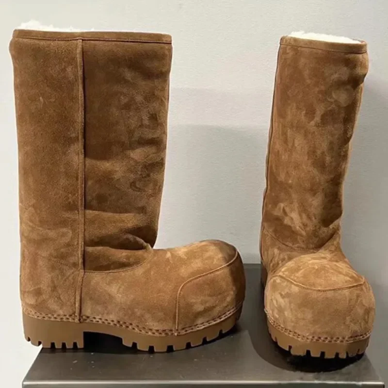 Image de Bottes de Neige Moche Mignon - Hiver Chaud & Confortable