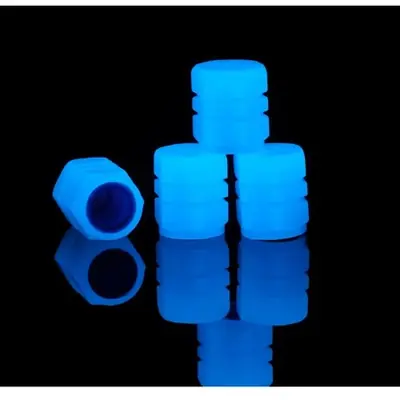 Image de Bouchons de Valve Lumineux - Éclairage Nocturne pour Voiture, Moto, Vélo