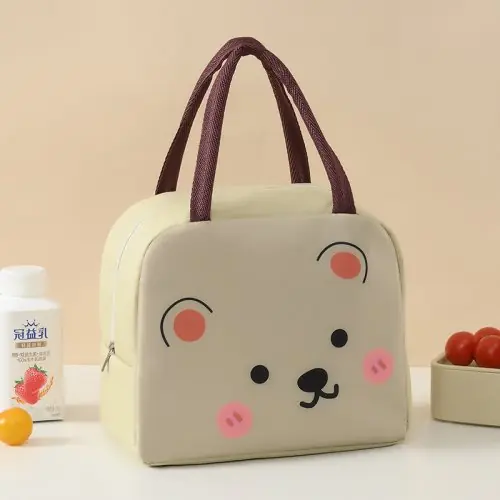 Image de Sac à Déjeuner Thermique Enfant - Animaux de Dessin Animé
