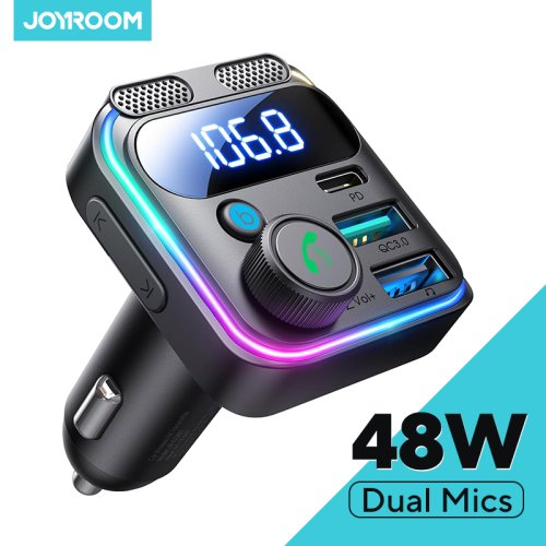Immagine di Trasmettitore FM Bluetooth 5.3 Joyroom con Ricarica Rapida 48W