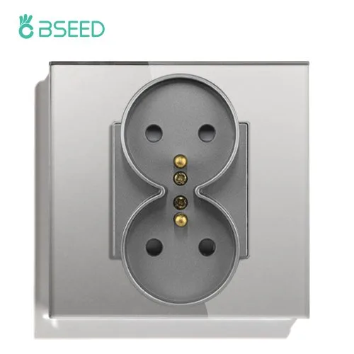 Double Socket Gray
