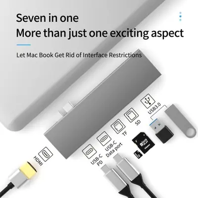 Image de Hub USB-C 10-en-1 pour MacBook Pro/Air M1/M2