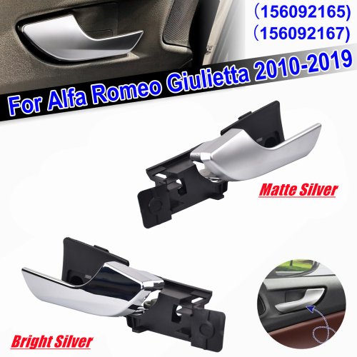 Immagine di Maniglia Interna per Porta Anteriore Sinistra e Destra Alfa Romeo Giulietta - Codici 156092167, 156092165, 156092161, 156092157