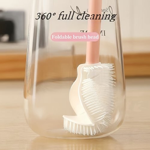 Immagine di Spazzola 360° in Silicone con Testa Pieghevole