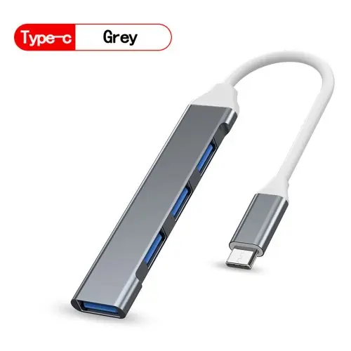 Image de Hub USB 3.0 4 Ports Type-C Haute Vitesse
