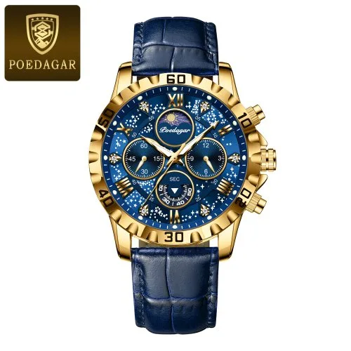 Goud blauw