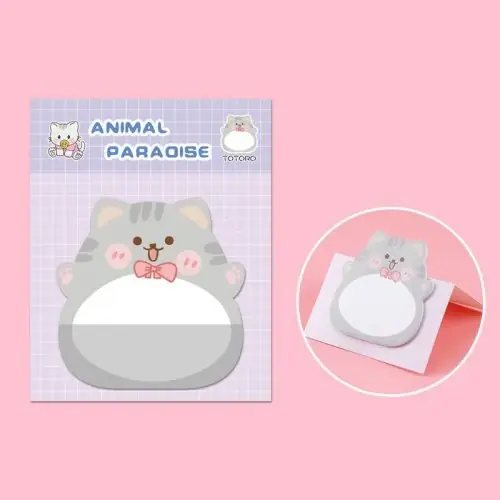 Image de Stickers Kawaii Animaux - Bloc Notes Adhésifs Mignons