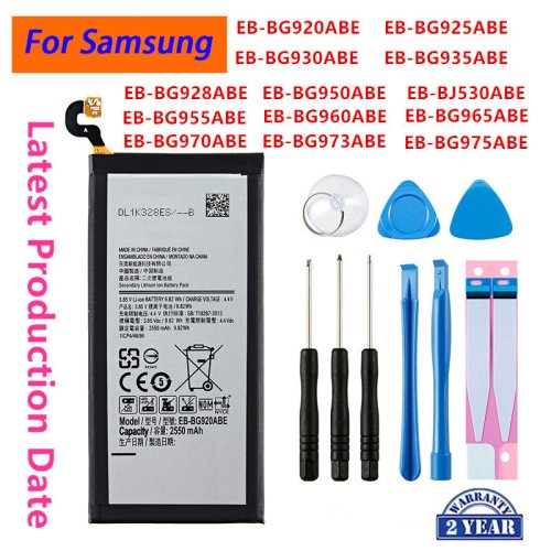 Zdjęcie Nowa Bateria do Samsung Galaxy S6, S7, S8, S9, S10 i Innych Modeli