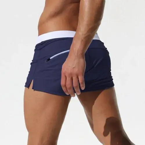 Image de Maillot de Bain Homme Taille Basse - Surf & Plage