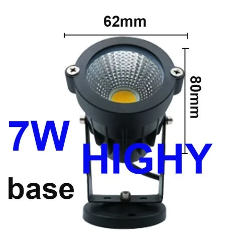 7W baza 62mm