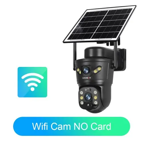 Image de Caméra de Sécurité Solaire 4G avec Vision Nocturne