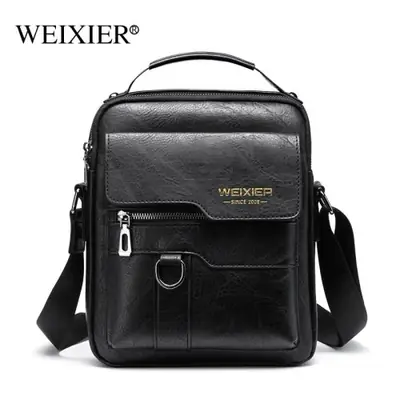 Image de Sac Bandoulière Homme Cuir Rétro - Élégant & Pratique