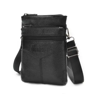 Image de Sac Bandoulière Homme Cuir - Élégant & Grand Volume