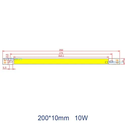 200x10mm 10W
