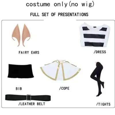 Image de Robe Cosplay Femme avec Oreilles - Tenue Anime & Comic Con