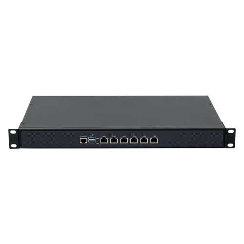 Afbeelding van 1U Firewall Netwerkserver Intel Core i5-6200U 8260U J4125 3865U 6x Gigabit Ethernet Ondersteuning Windows Linux Pfsense
