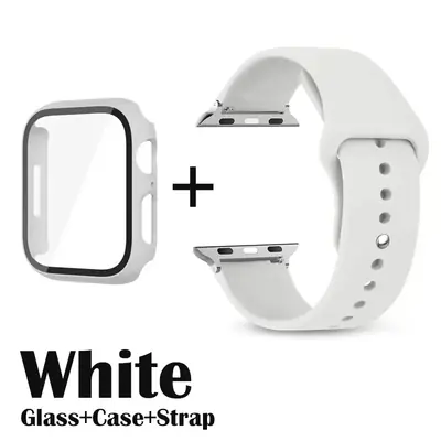 Image de Protection Écran Verre Trempé pour Apple Watch Tous Modèles