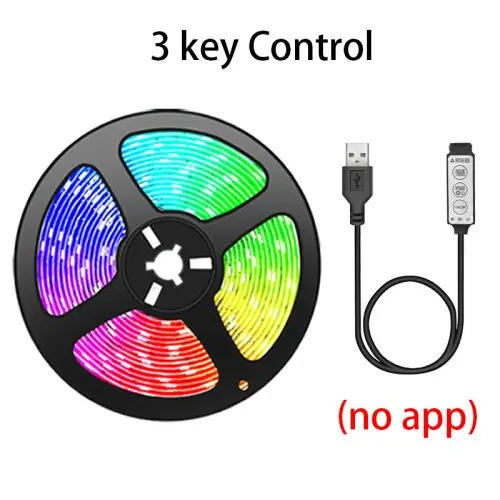 Image de Ruban LED RGB Bluetooth - Éclairage Ambiance TV & Jeux