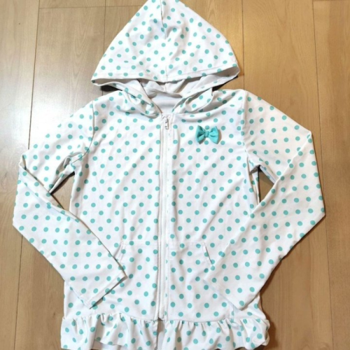 Immagine di Felpa con Cappuccio Harajuku Retro a Pois con Fiocco – Stile Giapponese Sottocultura per Donne e Ragazze