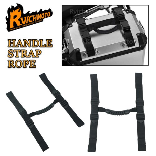 Bild von Für BMW F800GS F750GS S1000XR R1200GSA Für Yamaha Für Suzuki Universal Griff Strap Pannier Top Fall Gürtel Aluminium Legierung Gepäck