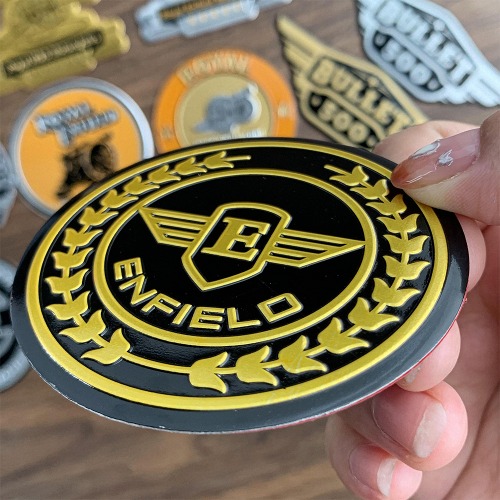 Immagine di Adesivi 3D Royal Enfield - Personalizza la Tua Moto