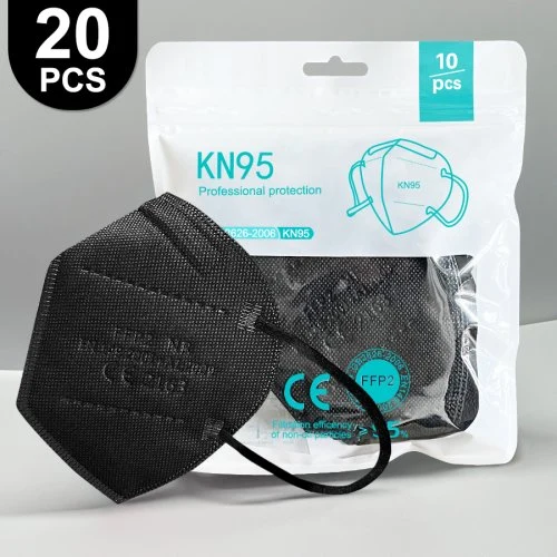 Kn95-czarny-20pcs