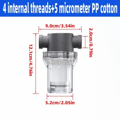 Image de Filtre de Douche Universel - Purification d'Eau en Coton PP