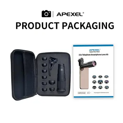 Image de Kit Objectif Téléphoto 10-en-1 pour Smartphone