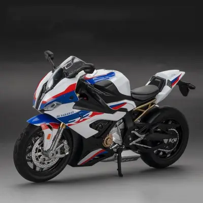 Moto Kawasaki Ninja H2R Miniature - Jouet Alliage avec Lumière et Son