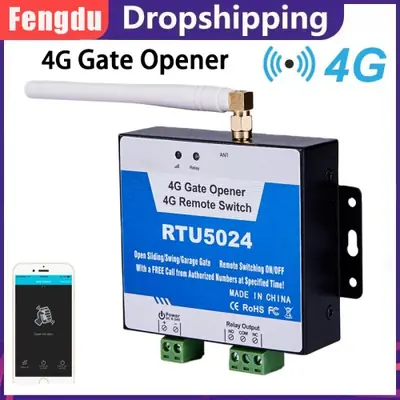 Image de Ouvre-porte GSM 4G - Contrôle à distance gratuit