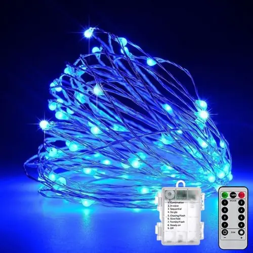 Image de Guirlande LED Batterie - 8 Modes, Télécommande
