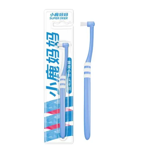 Image de Brosse à dents orthodontique pointue pour un nettoyage parfait