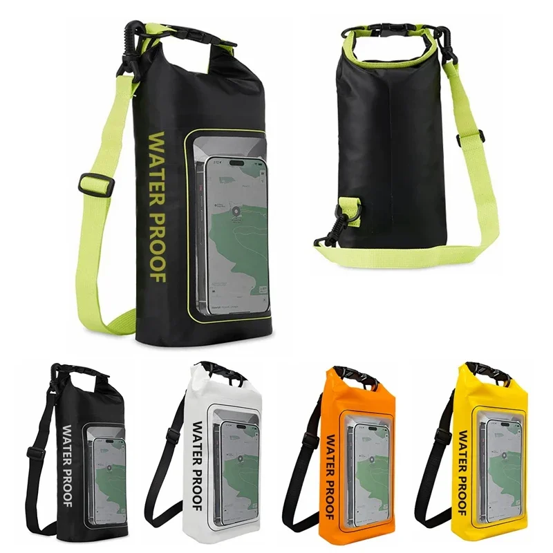 Bild von Wasserdichte Dry Bag 2L – Touchscreen-fähig & robust für Outdoor-Abenteuer