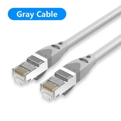 Image de Câble Ethernet Cat6A 10Gbps - Connexion Rapide et Fiable