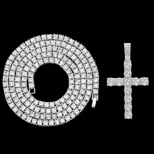 Argent tennis chainA