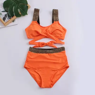 Image de Bikini Taille Haute 2025 - Élégant & Séduisant