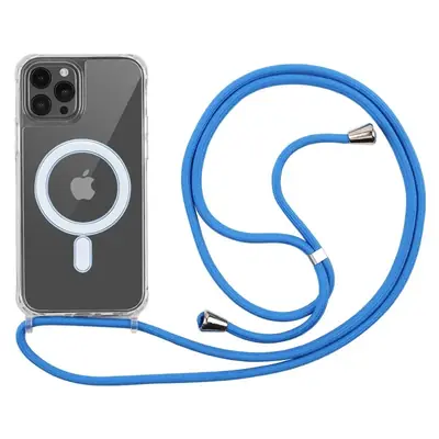 Image de Étui Magnétique Transparent avec Bandoulière pour iPhone