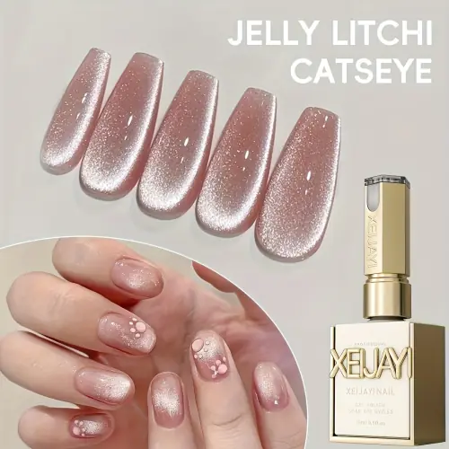 Image de Vernis à Ongles Gel Arc-en-Ciel Effet Oeil de Chat