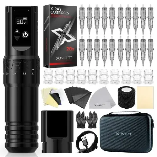 Image de Kit Tatouage Sans Fil XNET T1 - Professionnel & Prêt à l'Usage