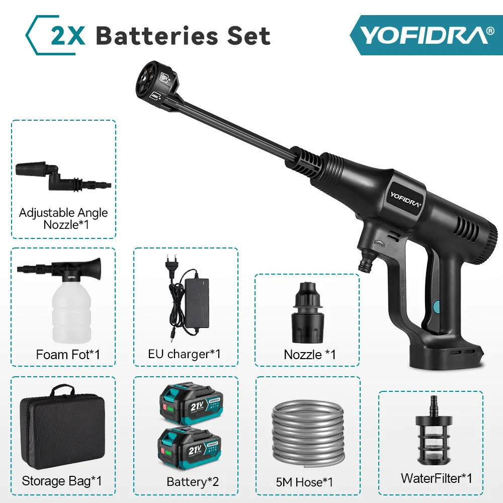 2 batteries