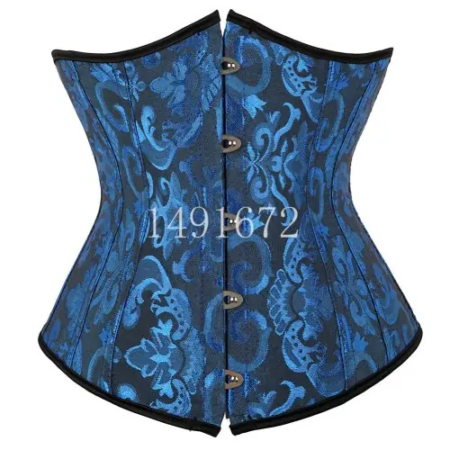 Image de Corset Satin Sexy Taille Haute - Grande Taille