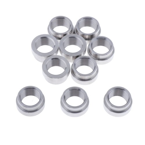 Imagen de Kit de 10 Tapones Escalonados M18x1.5 en Acero Inoxidable para Sensor de Oxígeno O2 - Protección Anti-Desgaste y Soldadura Resistente