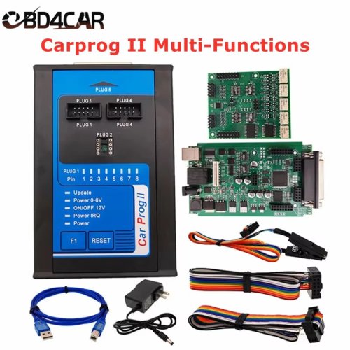 Bild von CarProg II ECU-Programmierer – Professionelles Auto-Diagnosegerät mit Airbag-Reset, Chip-Tuning, Radio-Immo-Entsperrung und Kilometeranpassung