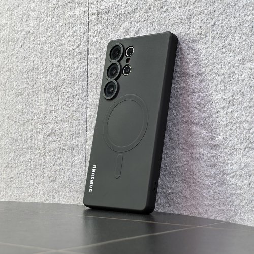 Immagine di Custodia Magnetica in Silicone Liquido per Samsung Galaxy