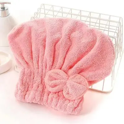 Image de Turban de Séchage Cheveux Microfibre - Rapide & Doux